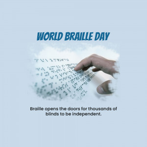 World Braille Day Poster and Hd images Free download 8 16089860602526 Fest 8Ronak braille day 26 12 square World Braille Day
